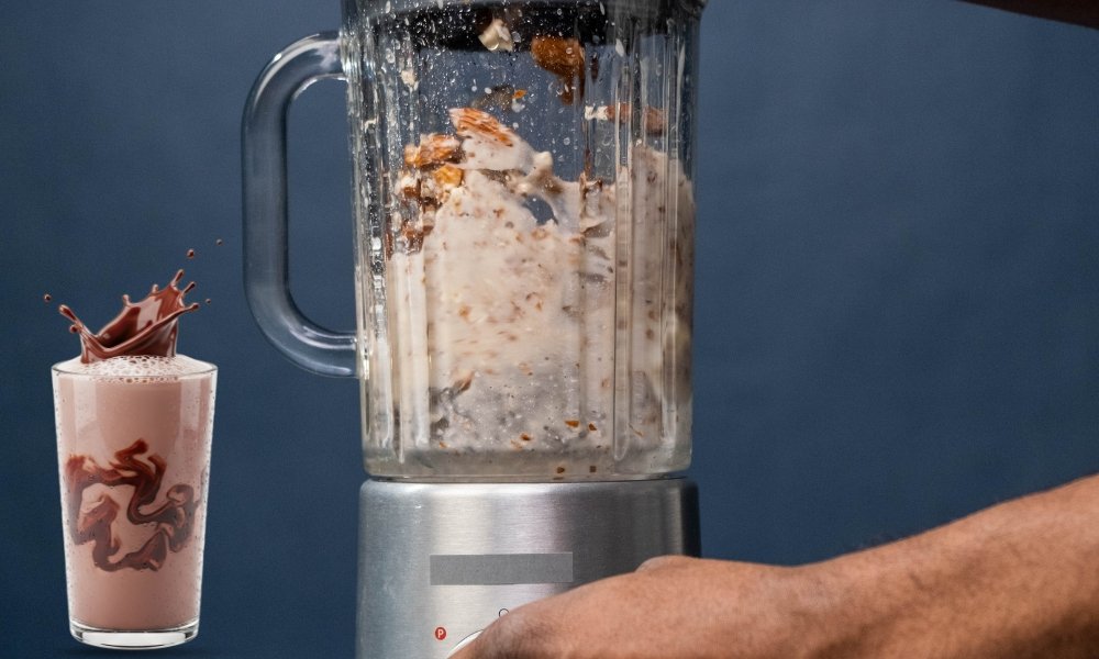 “thick milkshake in a blender” how to make a thick milkshake in a blender